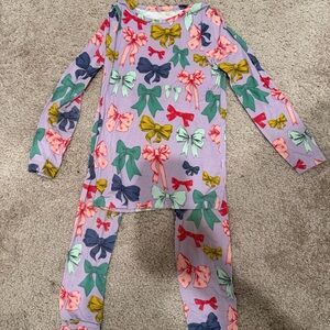 Pink Chicken “Bow Party” Pajamas